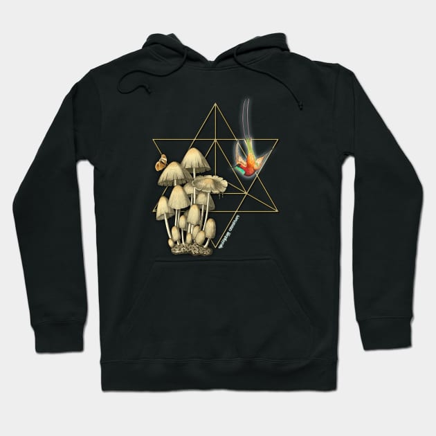 Sacred Geometry Hoodie by SpottydoggCreatives